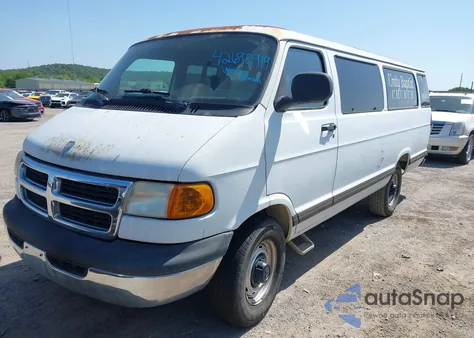 1998 Dodge Ram Wagon 3500 Value из США, поврежденный, VIN 2B5WB35Z0WK121057